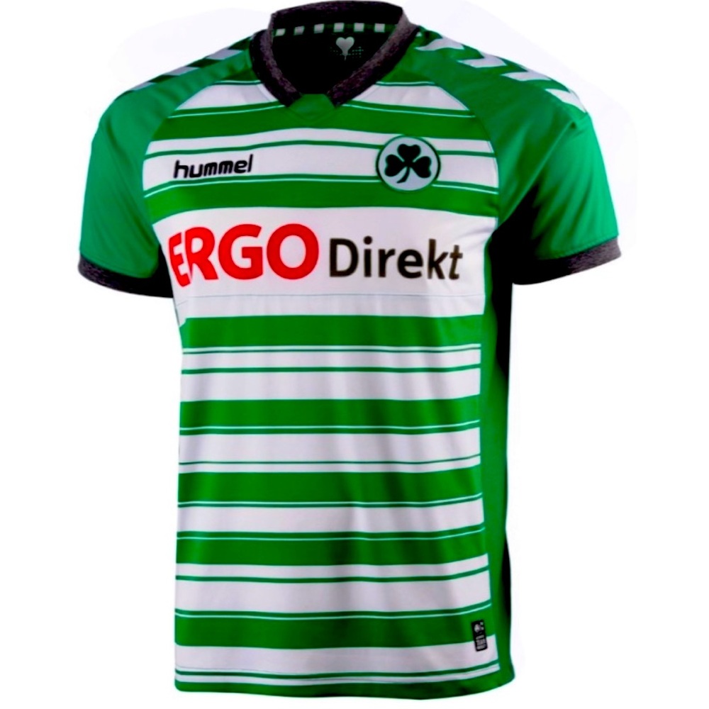 Greuther Furth Home shirt 2013/14 - Hummel, new, men’s XS